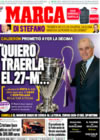 Portada diario Marca del 9 de Enero de 2009