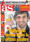 Portada diario AS del 10 de Enero de 2009