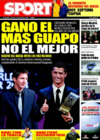 Portada diario Sport del 13 de Enero de 2009