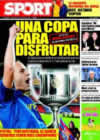 Portada diario Sport del 14 de Enero de 2009