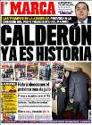 Portada diario Marca del 17 de Enero de 2009