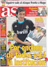 Portada diario AS del 18 de Enero de 2009