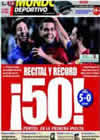 Portada Mundo Deportivo del 18 de Enero de 2009