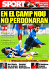 Portada diario Sport del 22 de Enero de 2009