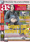 Portada diario AS del 23 de Enero de 2009