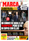 Portada diario Marca del 23 de Enero de 2009