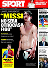 Portada diario Sport del 23 de Enero de 2009