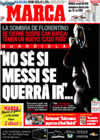 Portada diario Marca del 24 de Enero de 2009