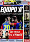 Portada Mundo Deportivo del 24 de Enero de 2009