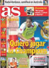 Portada diario AS del 29 de Enero de 2009