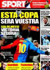 Portada diario Sport del 29 de Enero de 2009