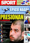 Portada diario Sport del 31 de Enero de 2009