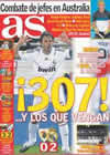 Portada diario AS del 1 de Febrero de 2009