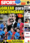 Portada diario Sport del 5 de Febrero de 2009