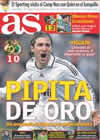 Portada diario AS del 8 de Febrero de 2009