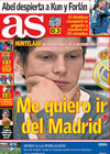 Portada diario AS del 9 de Febrero de 2009