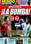 Portada Mundo Deportivo del 12 de Febrero de 2009