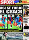 Portada diario Sport del 13 de Febrero de 2009