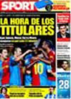 Portada diario Sport del 18 de Febrero de 2009