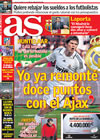 Portada diario AS del 19 de Febrero de 2009