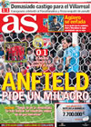 Portada diario AS del 26 de Febrero de 2009