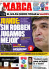 Portada diario Marca del 28 de Febrero de 2009