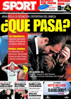 Portada diario Sport del 3 de Marzo de 2009