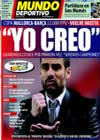 Portada Mundo Deportivo del 4 de Marzo de 2009