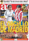 Portada diario AS del 7 de Marzo de 2009