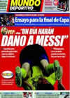 Portada Mundo Deportivo del 7 de Marzo de 2009