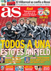 Portada diario AS del 10 de Marzo de 2009