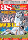 Portada diario AS del 15 de Marzo de 2009