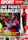 Portada diario Sport del 15 de Marzo de 2009