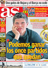 Portada diario AS del 16 de Marzo de 2009