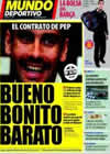 Portada Mundo Deportivo del 19 de Marzo de 2009