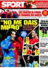 Portada diario Sport del 20 de Marzo de 2009