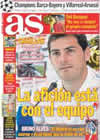 Portada diario AS del 21 de Marzo de 2009