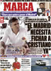 Portada diario Marca del 21 de Marzo de 2009