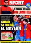 Portada diario Sport del 22 de Marzo de 2009