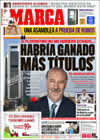 Portada diario Marca del 24 de Marzo de 2009