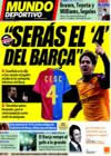 Portada Mundo Deportivo del 27 de Marzo de 2009