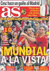 Portada diario AS del 29 de Marzo de 2009