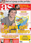 Portada diario AS del 3 de Abril de 2009