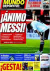 Portada Mundo Deportivo del 3 de Abril de 2009