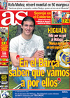 Portada diario AS del 6 de Abril de 2009