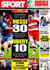 Portada diario Sport del 6 de Abril de 2009