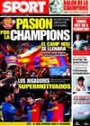 Portada diario Sport del 7 de Abril de 2009