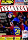 Portada Mundo Deportivo del 9 de Abril de 2009