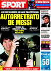 Portada diario Sport del 17 de Abril de 2009