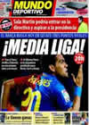 Portada Mundo Deportivo del 18 de Abril de 2009